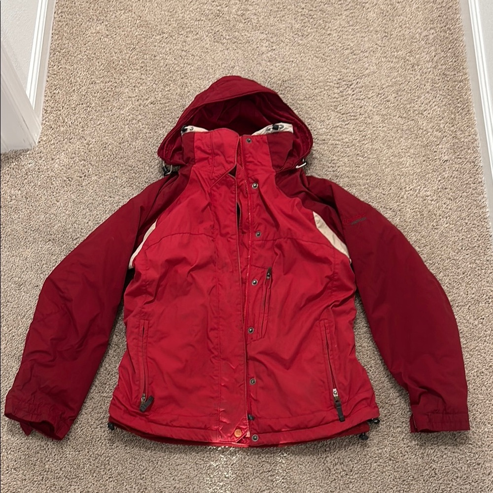 Columbia Red Vertex Jacket